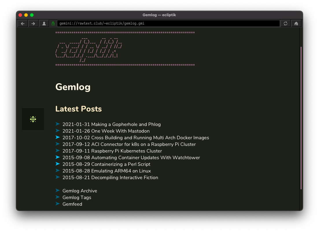 Gemlog in Lagrange